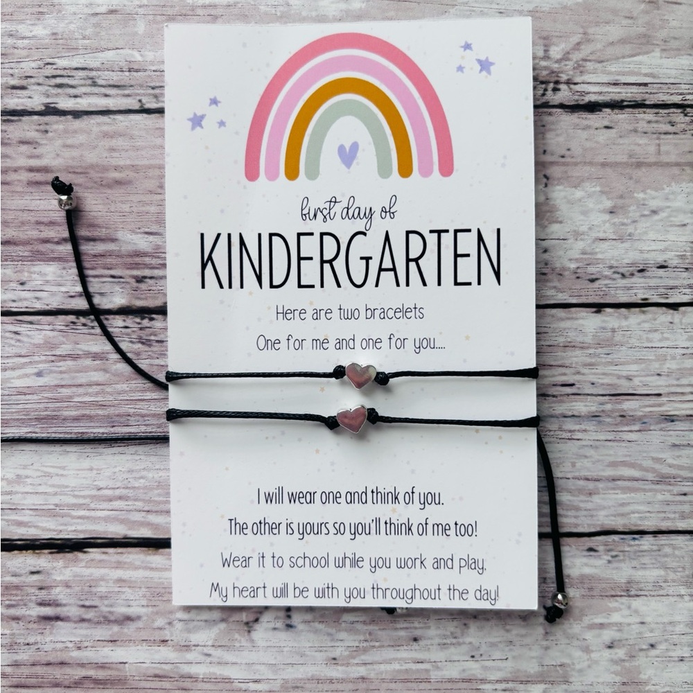 First day of school bracelet